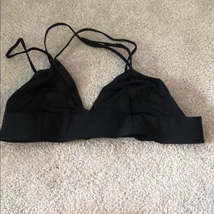 Black bralette!